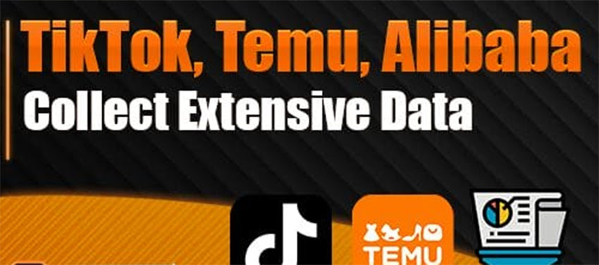 Study Shows Temu TikTok Alibaba Collect “Extensive” User Data