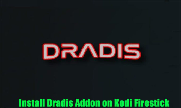Install Dradis Addon on Kodi